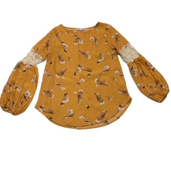 Anthropologie Tops - ANTHRO Isla Maude LIKE-NEW top with crochet, XS